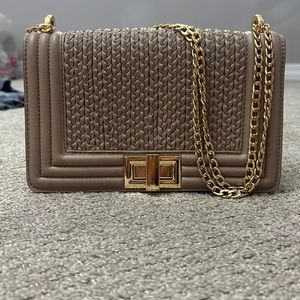 Beige purse